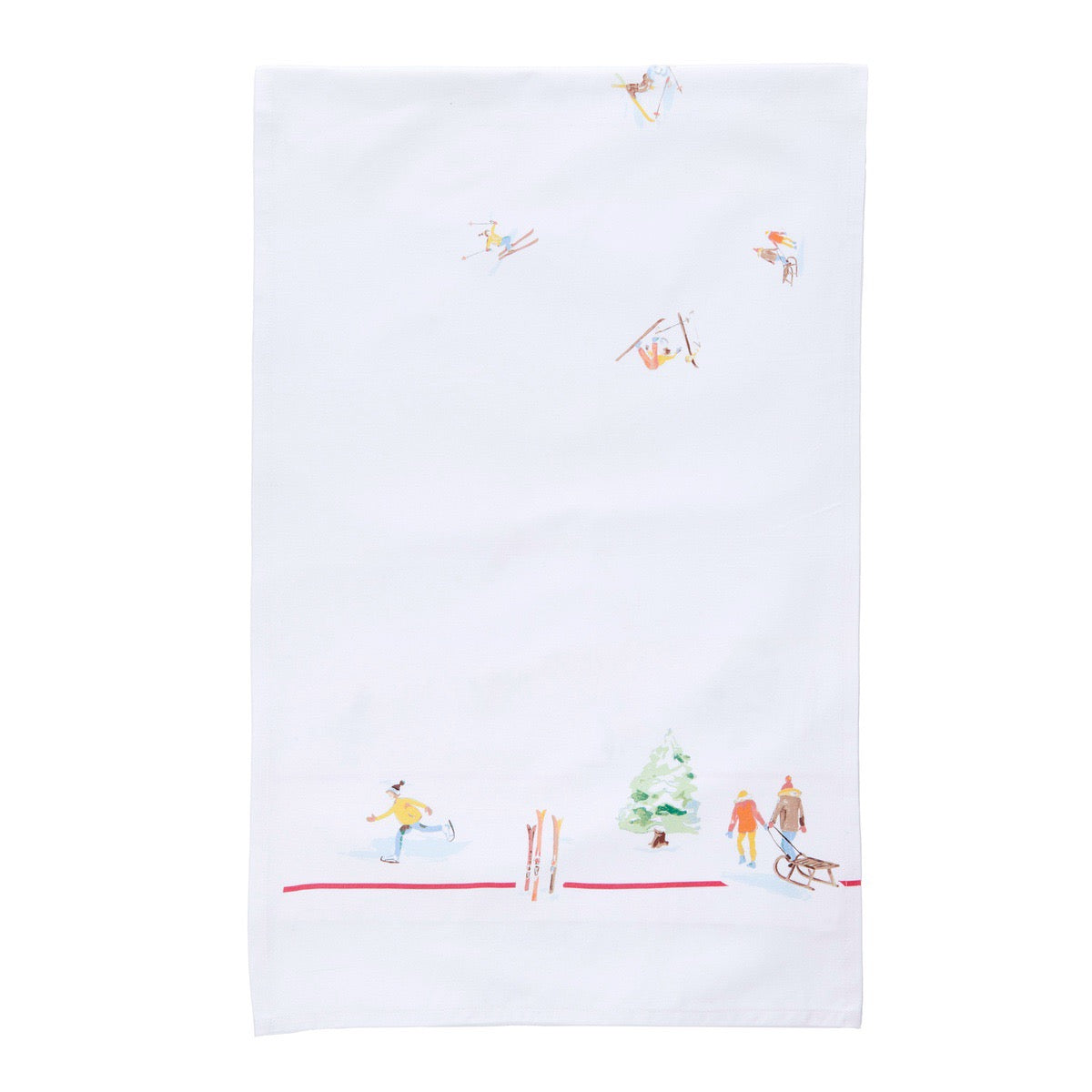 Chemin de table Happy Winter - 100% coton