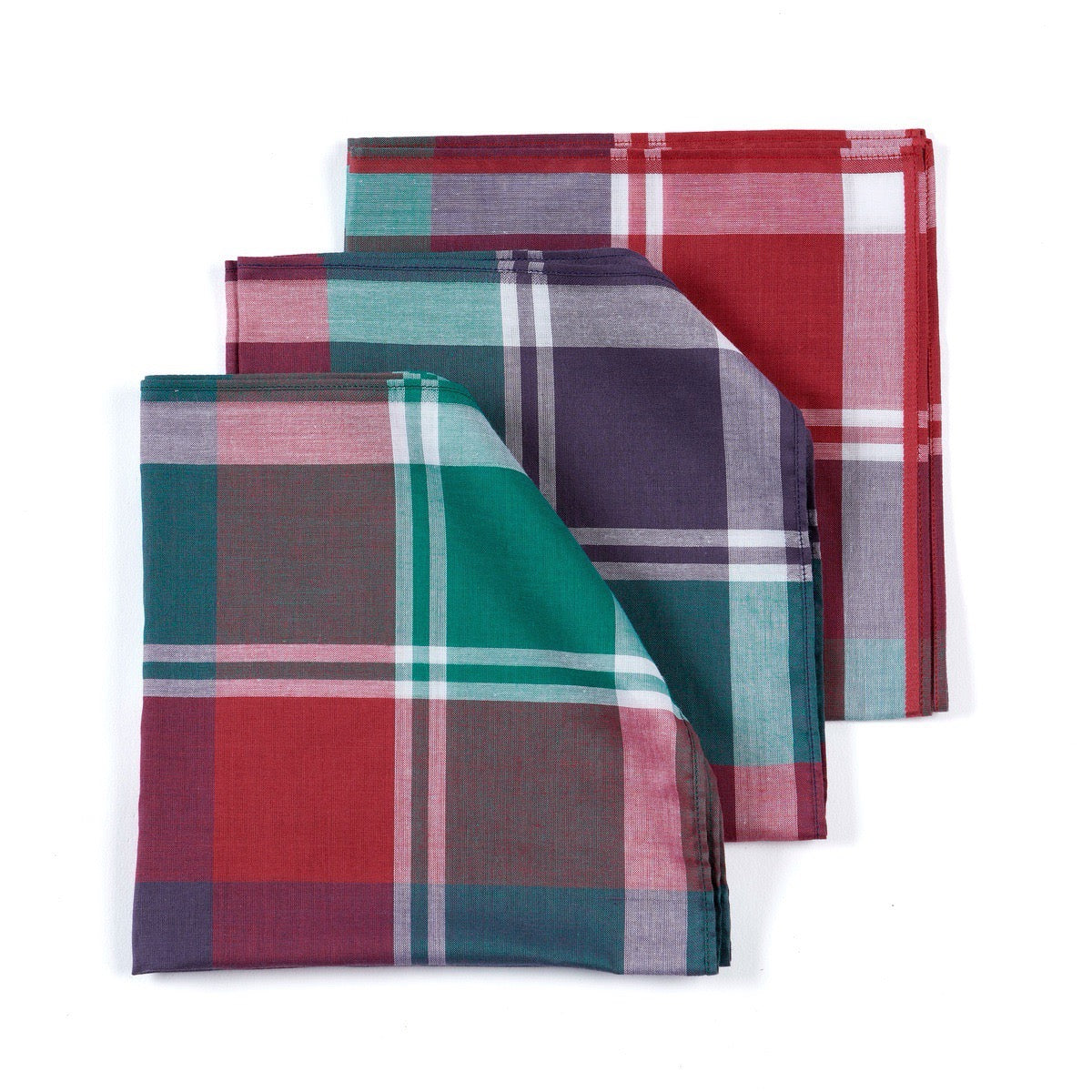 Lot de 6 Mouchoirs Sam - Coton Jacquard