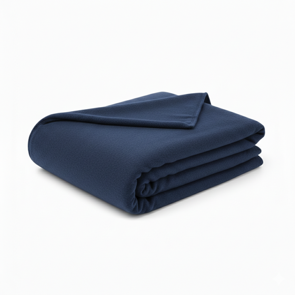 Couverture Champery - 100% Laine #Couleur_MARINE