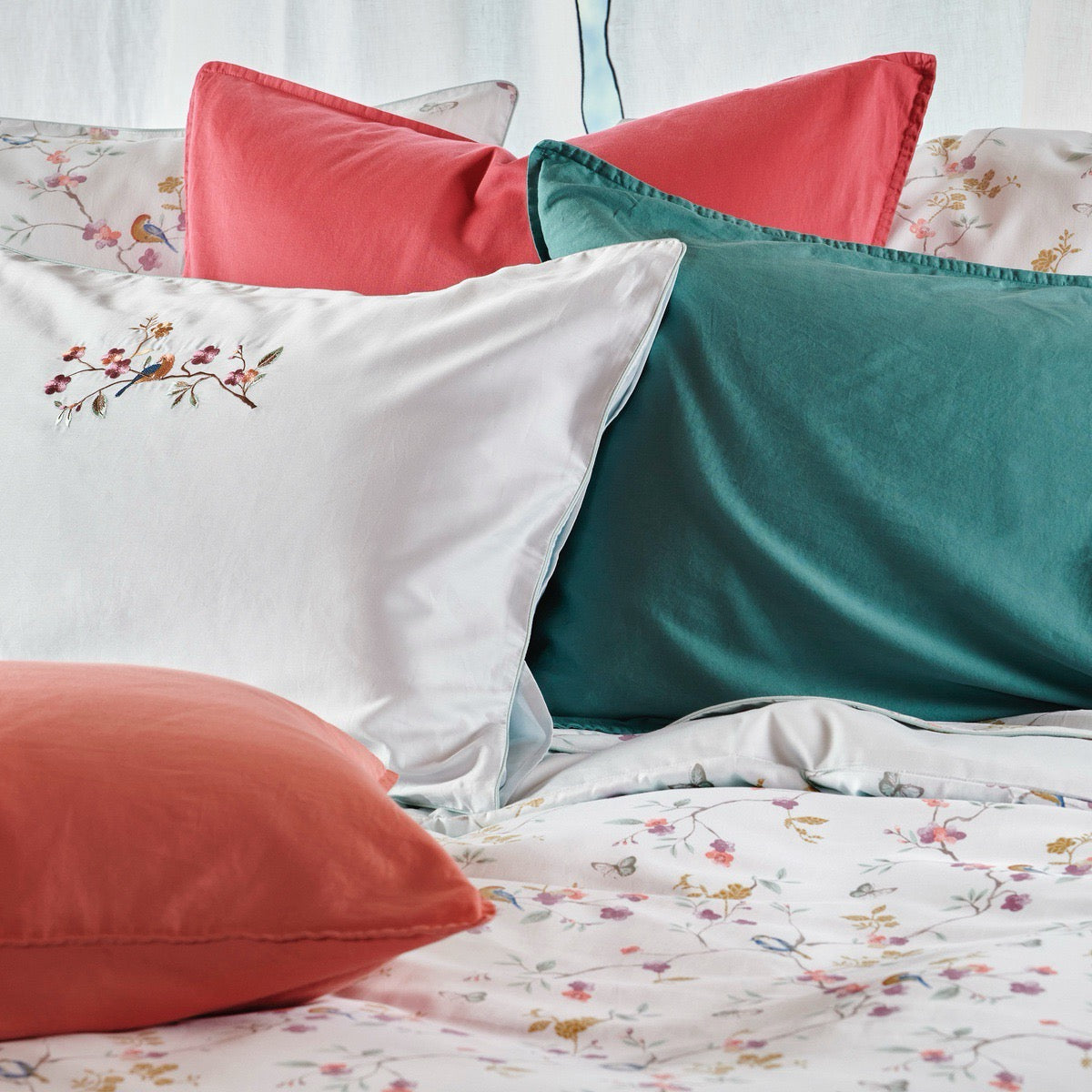 Housse de couette Jardin Suspendu - Satin de coton