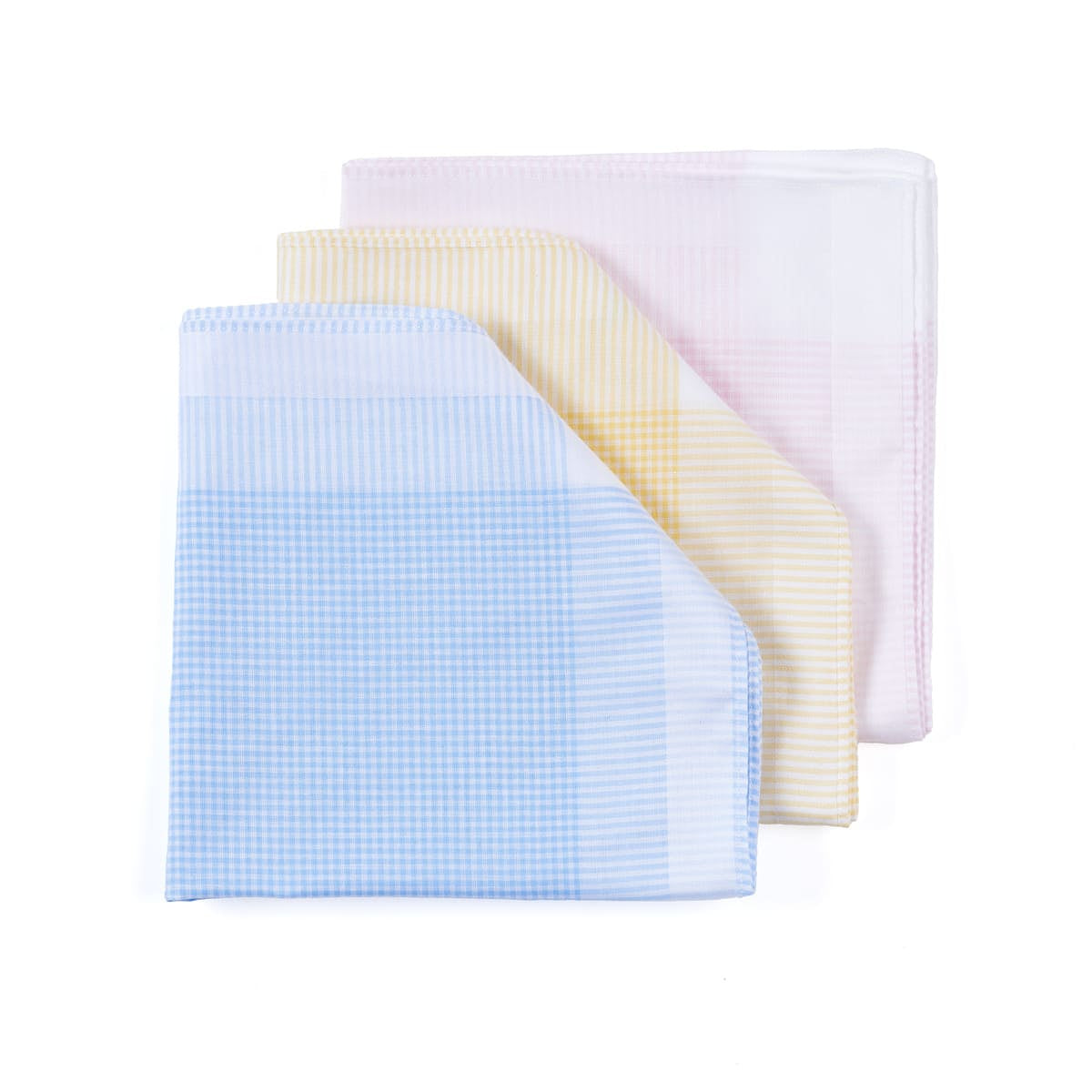 Lot de 6 Mouchoirs Edith - Coton Jacquard