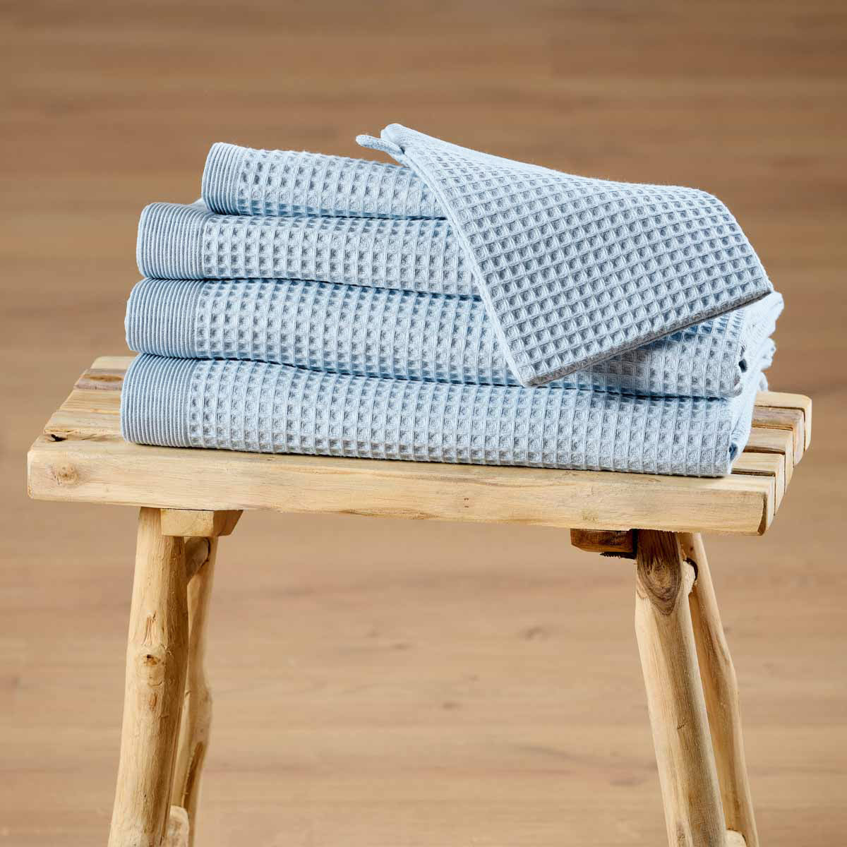 Linge de bain Nid d’abeille 300 g/m² - Épure