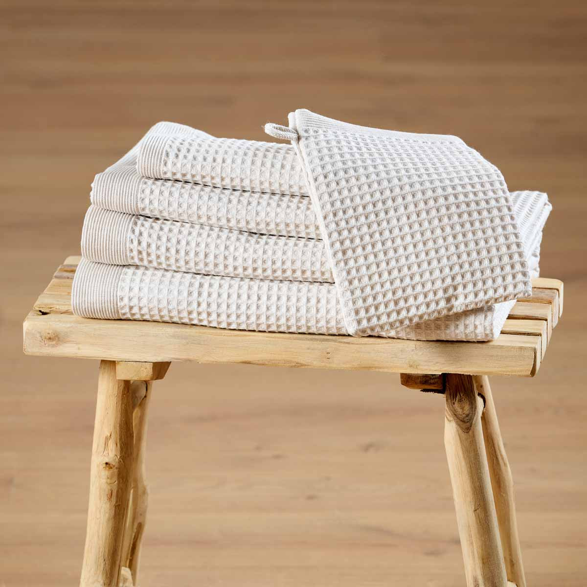 Linge de bain Nid d’abeille 300 g/m² - Épure