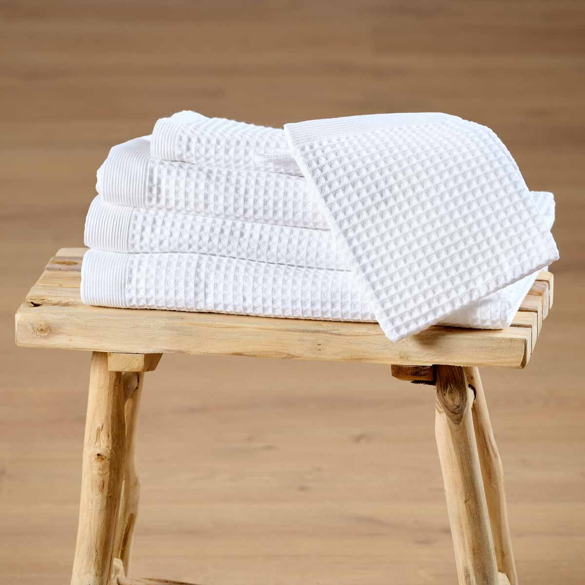 Linge de bain Nid d’abeille 300 g/m² - Épure