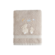 Drap de bain Doux Lapinou - Coton 450g/m²