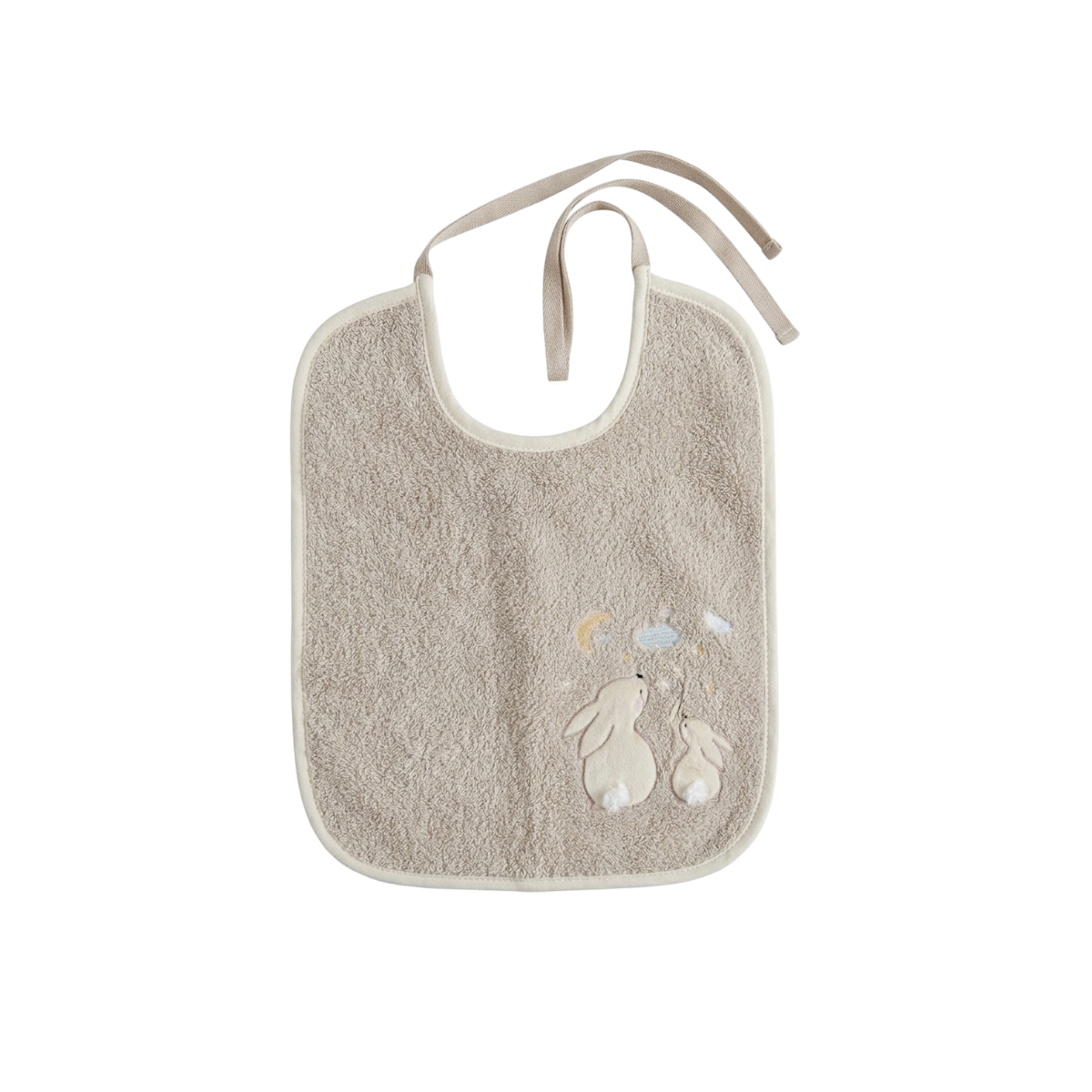 Bavoir Doux Lapinou - Coton 450g/m²