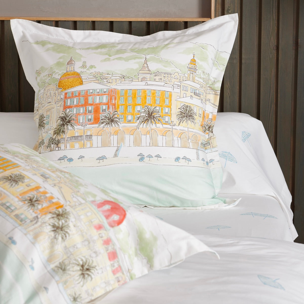 Parure de lit Nice - Percale de coton