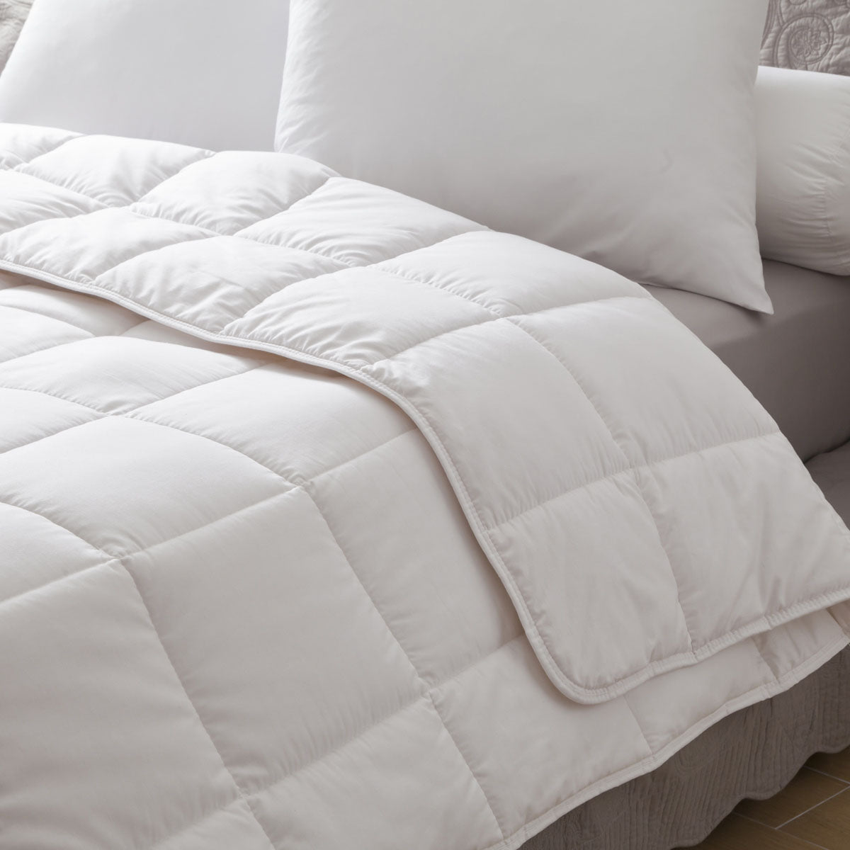 Couette Legere Wash Cotton | Linge de lit | Tradition des Vosges #Couleur_BLANC