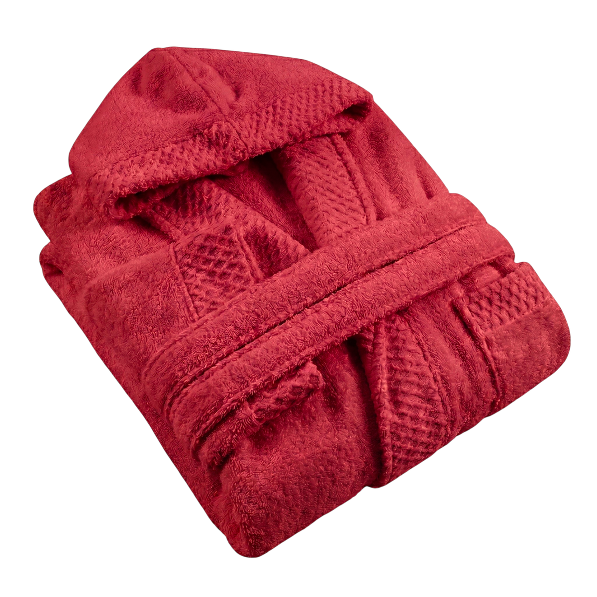 Peignoir Enfant - Coton Zero Twist - 400g/m² #Couleur_CARMIN
