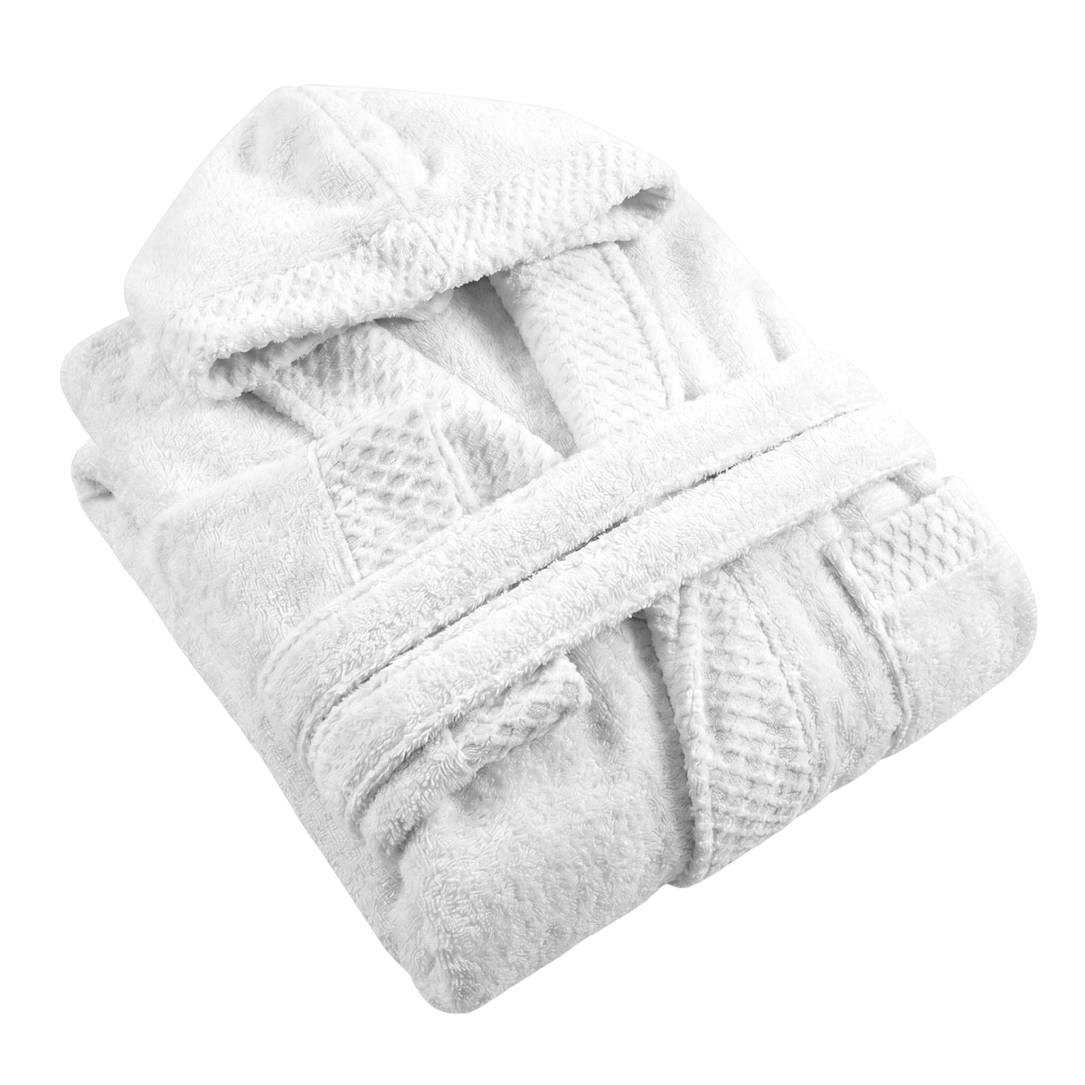 Peignoir Enfant - Coton Zero Twist - 400g/m² #Couleur_BLANC