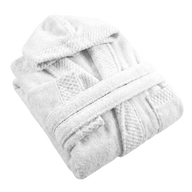 Peignoir Enfant - Coton Zero Twist - 400g/m² #Couleur_BLANC