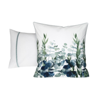 Taie d'oreiller Eucalyptus - Percale de coton #Couleur_VERT