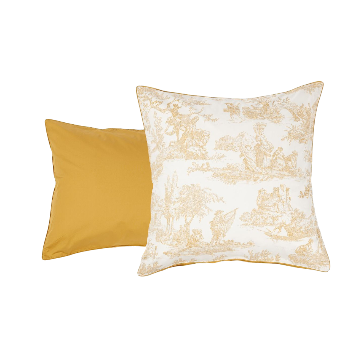 Taie d'oreiller Rêve en Or - Percale de coton
