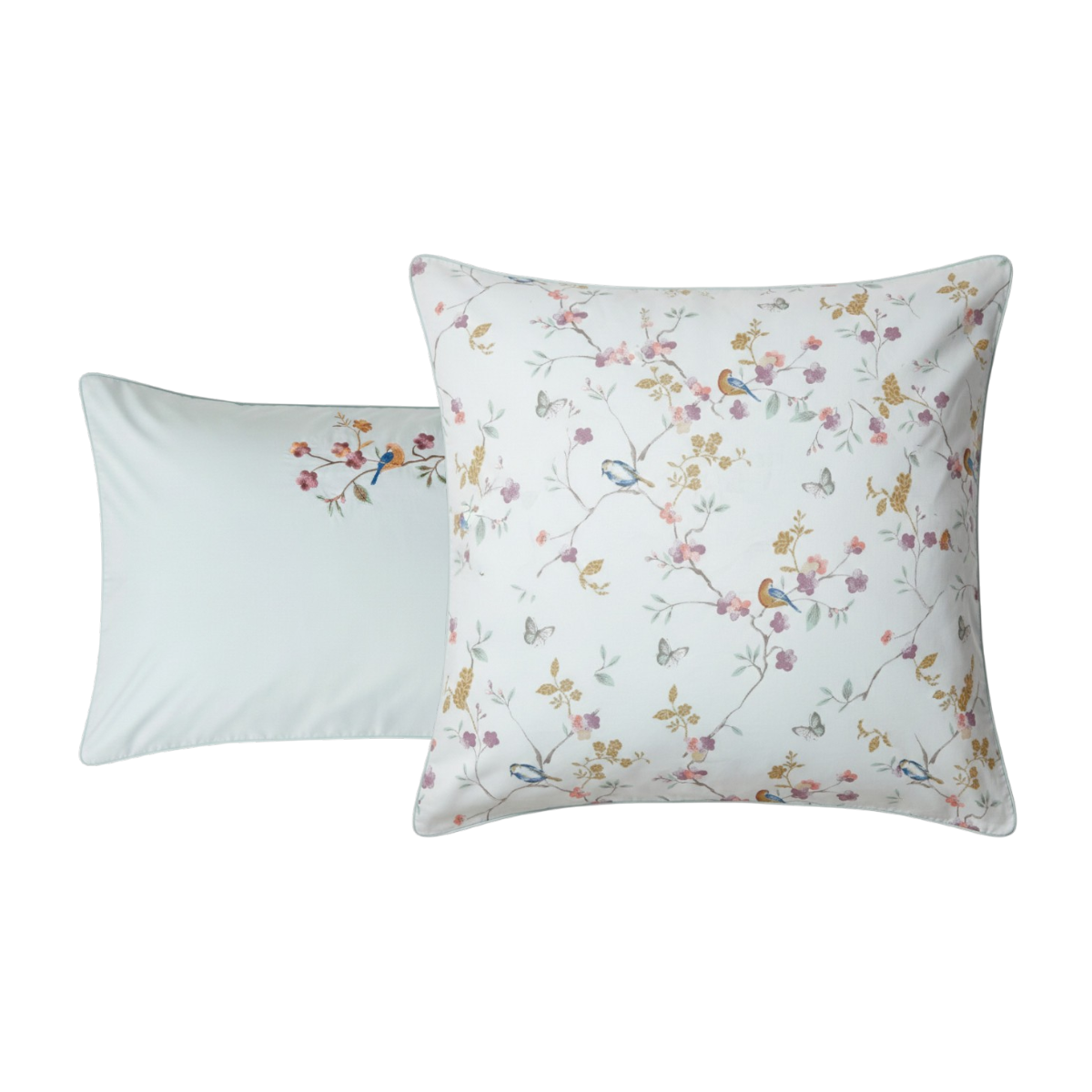 Taie d'oreiller Jardin Suspendu - Satin de coton