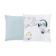 Taie d'oreiller Envol - Percale de coton #Couleur_FLEUR DE SEL