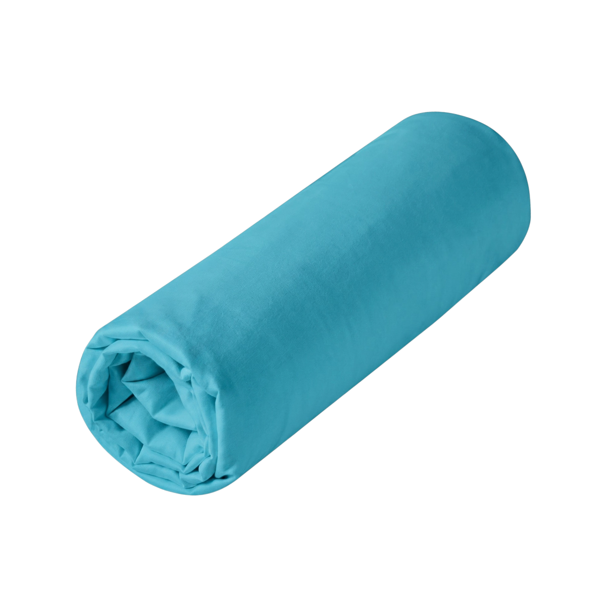 Drap housse - Satin Lavé #Couleur_BLEU CEDRE