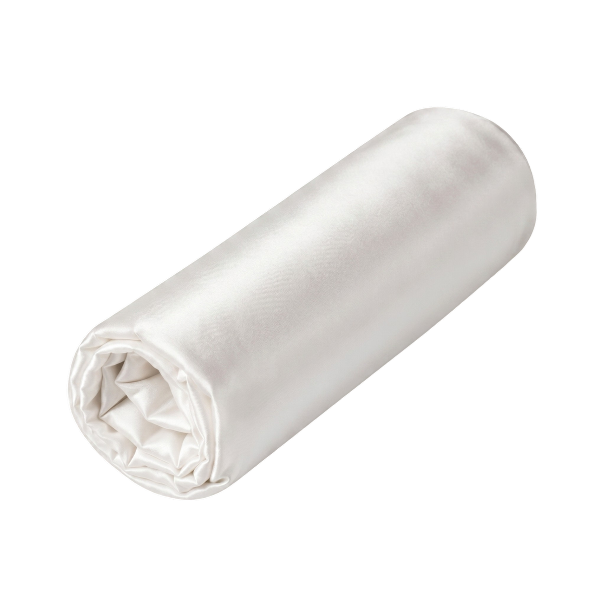 Drap housse Douce Nuit - Satin de coton #Couleur_BLANC