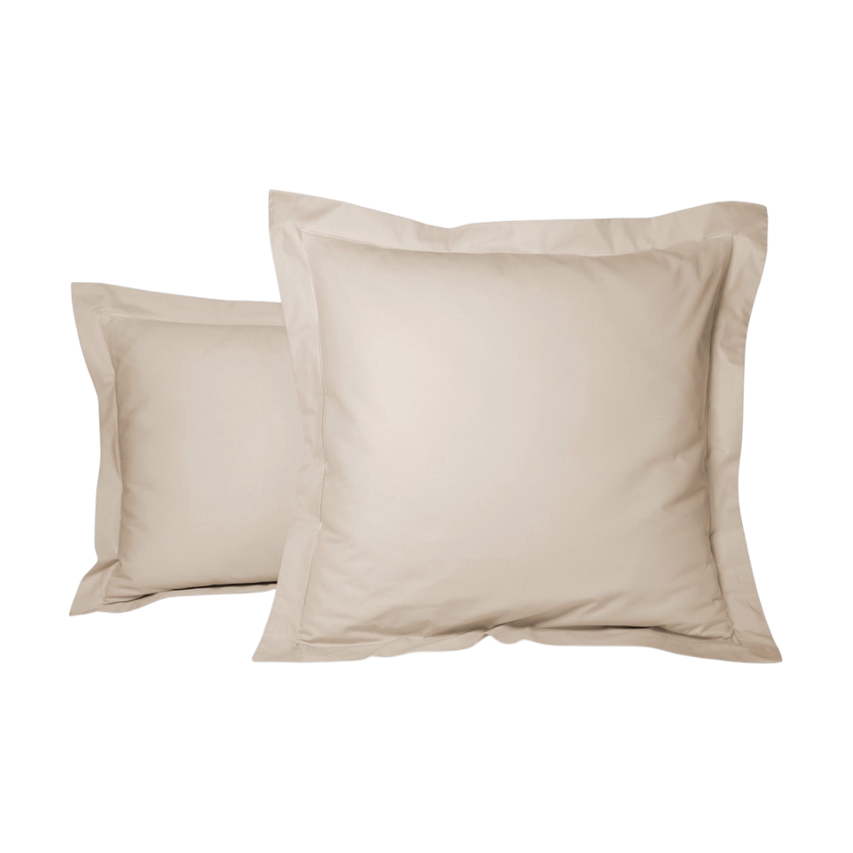 Taie d'oreiller - Uni Percale de coton #Couleur_GRIS PLATINUM