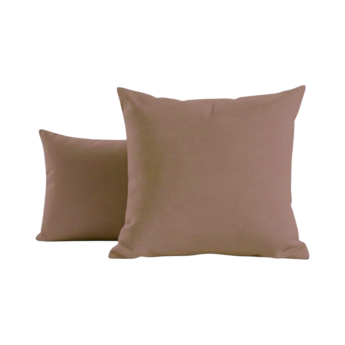 Taie d'oreiller - Uni Flanelle #Couleur_BRUN