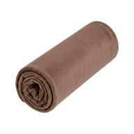 Drap housse - Uni Flanelle #Couleur_BRUN
