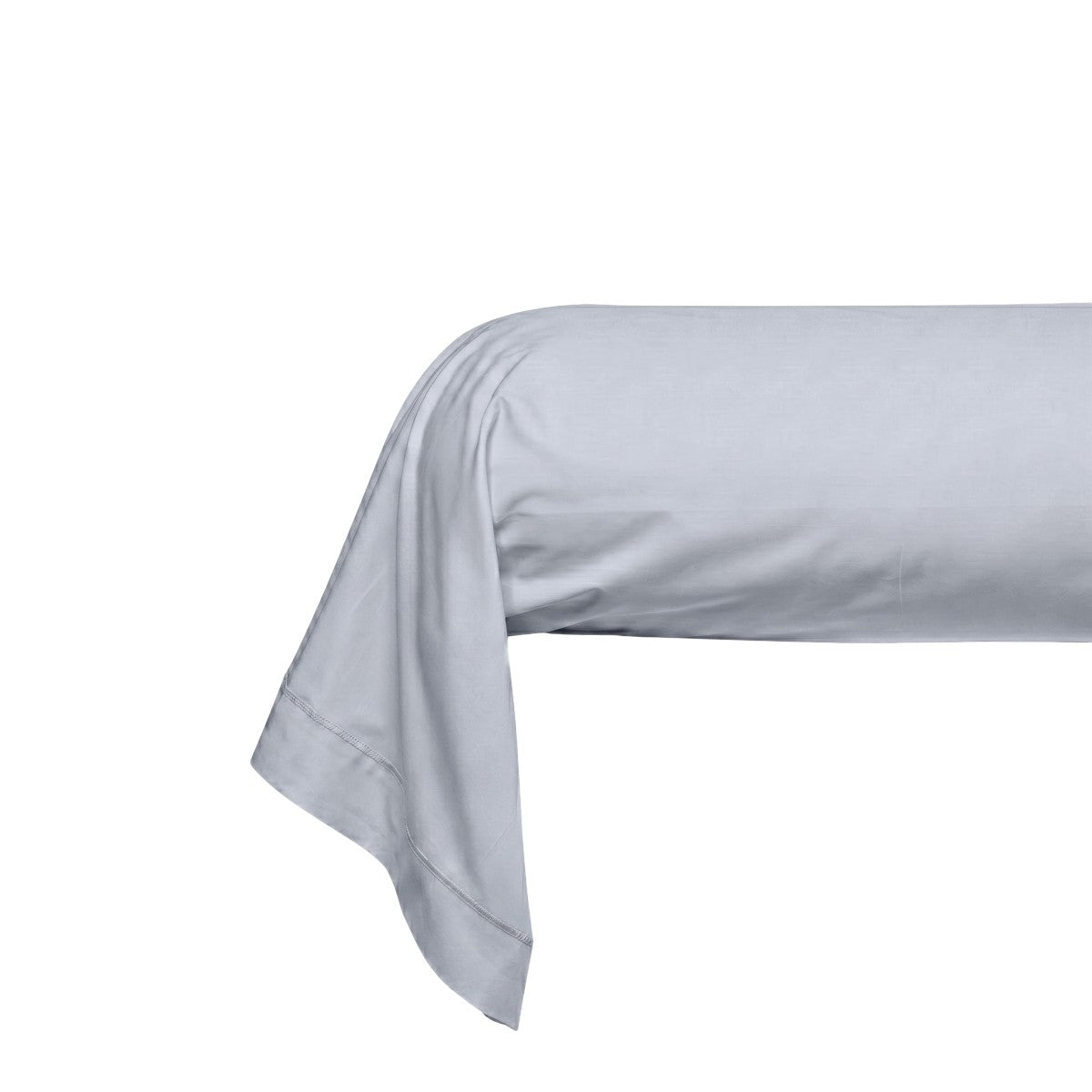 Taie Traversin Duo Coton #Couleur_GRIS SOURIS