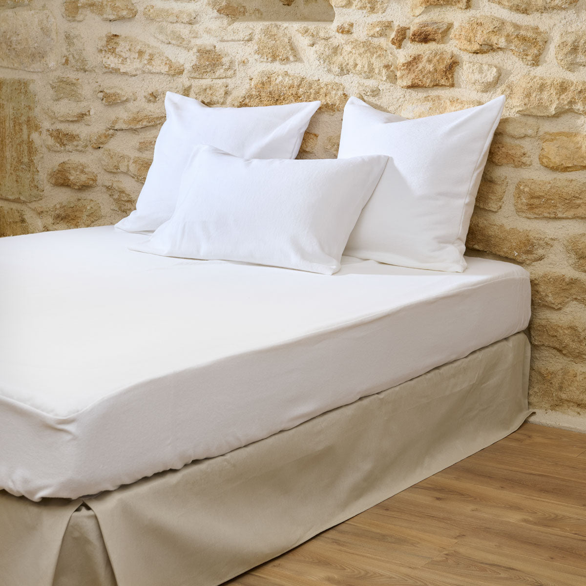 Protège matelas Luxe 400 gr - Molleton 100% coton