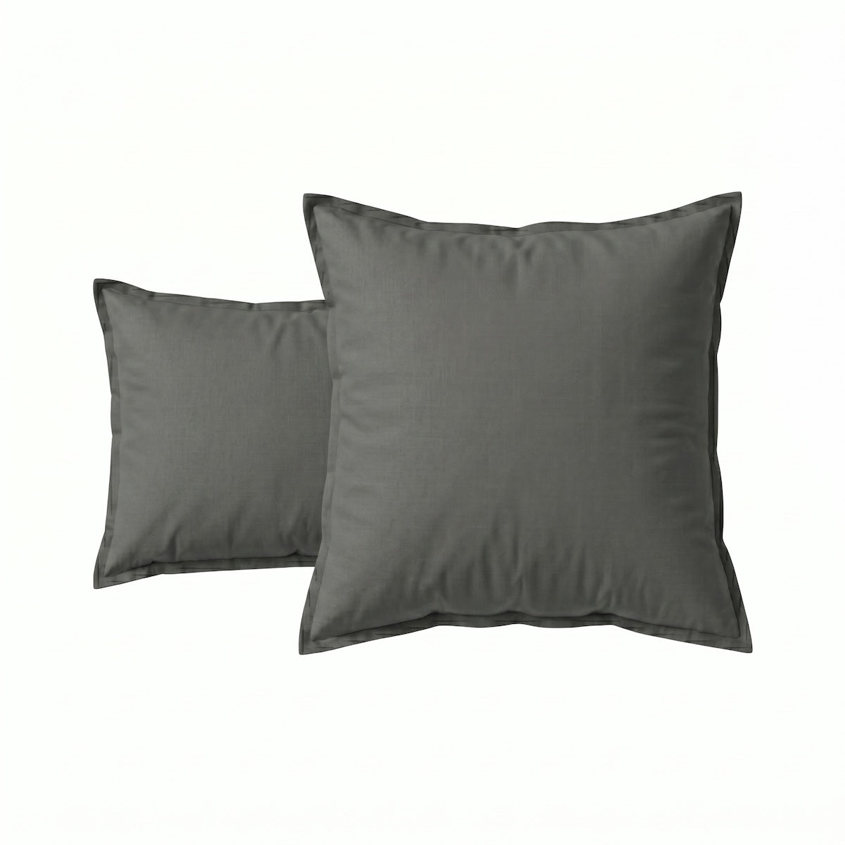 Taie d'oreiller - Coton 57 fils #Couleur_ARDOISE