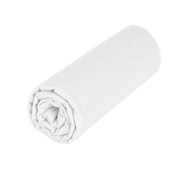 Drap housse Uni - Jersey #Couleur_BLANC