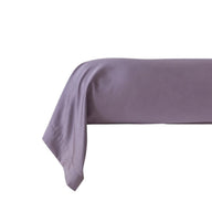 Taie de Traversin Eclose - Satin de coton #Couleur_VIOLET PARME