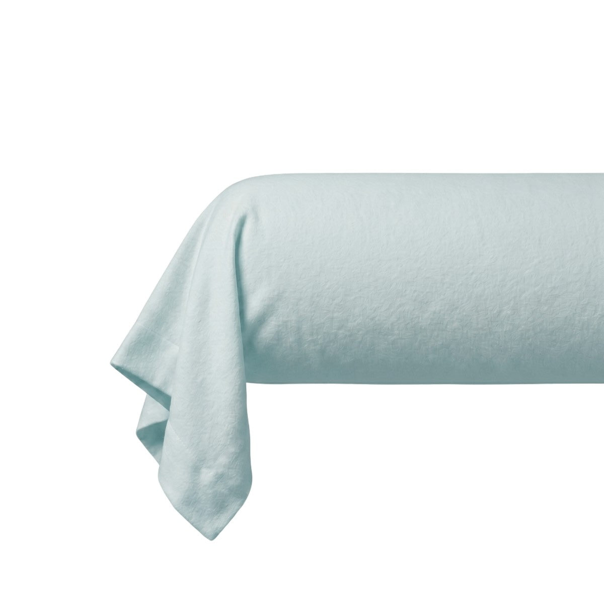 Taie de traversin - Uni Flanelle #Couleur_MENTHE