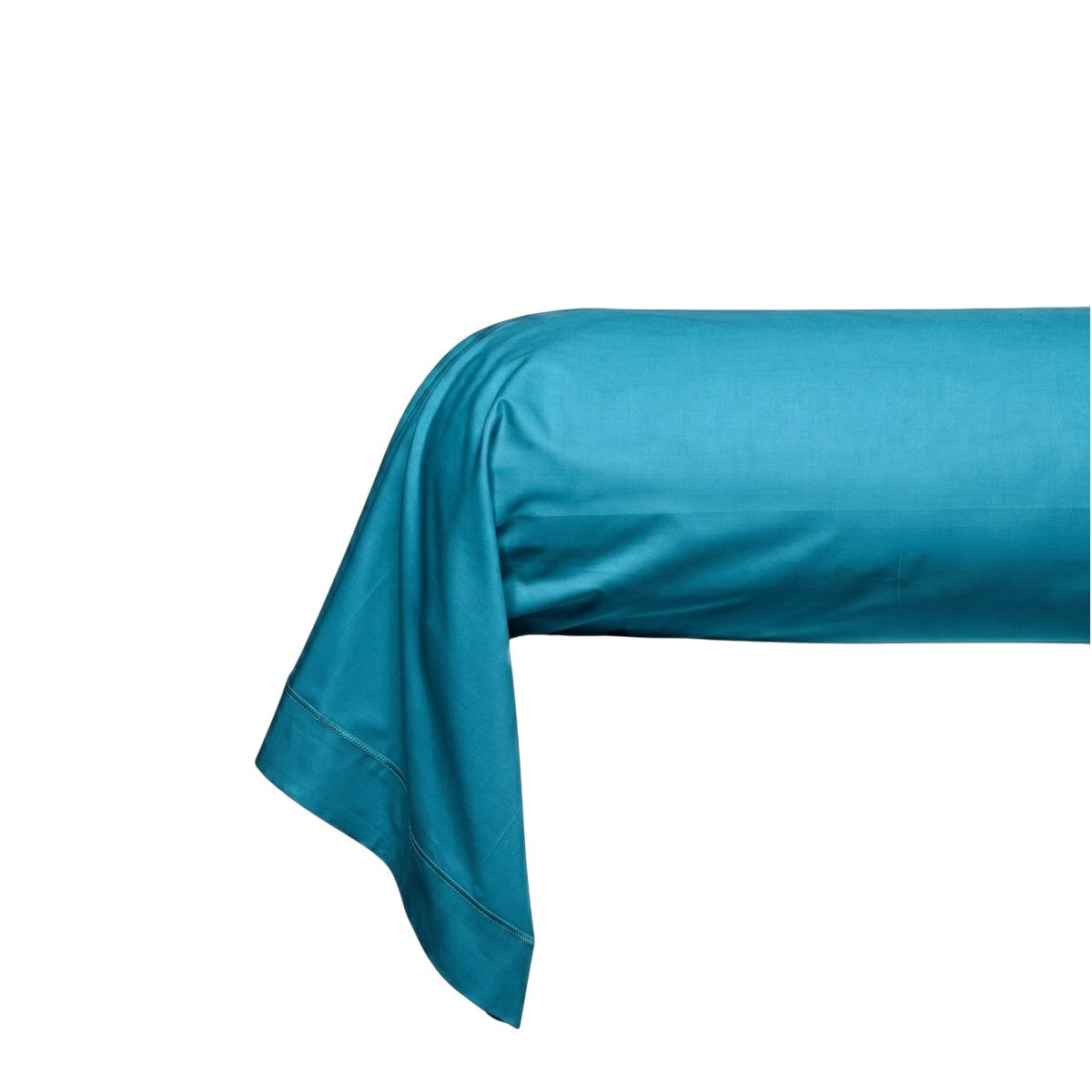 Taie de traversin - Uni Percale de coton #Couleur_CANARD