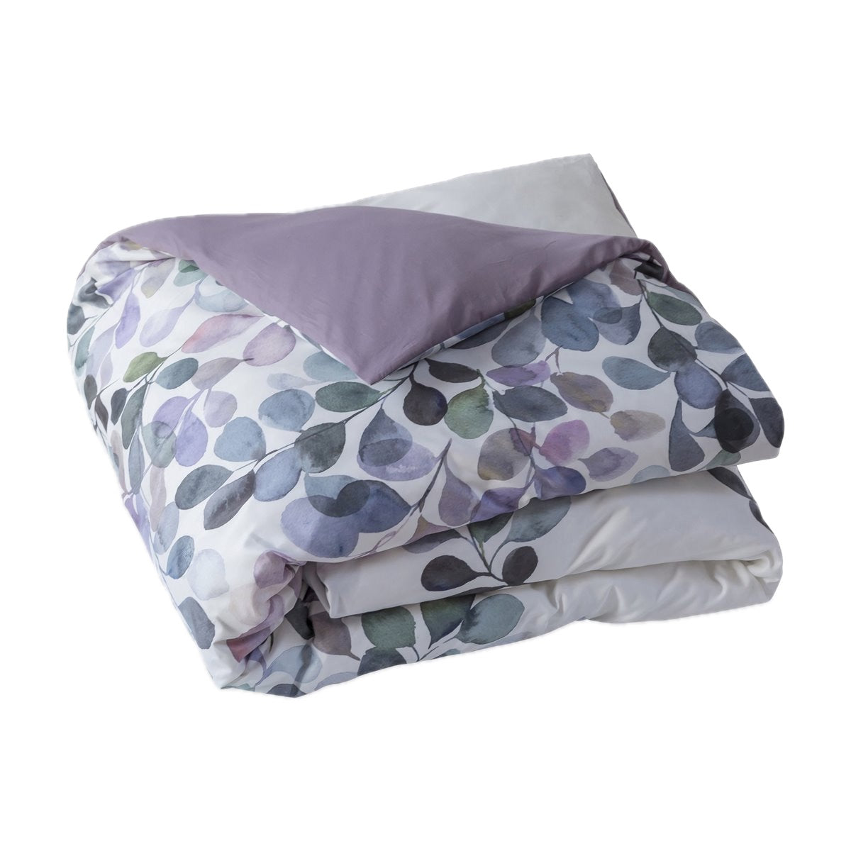 Housse de couette Eclose - Satin de coton #Couleur_VIOLET PARME
