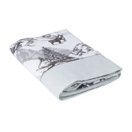 Drap plat Montagne - Flanelle de coton