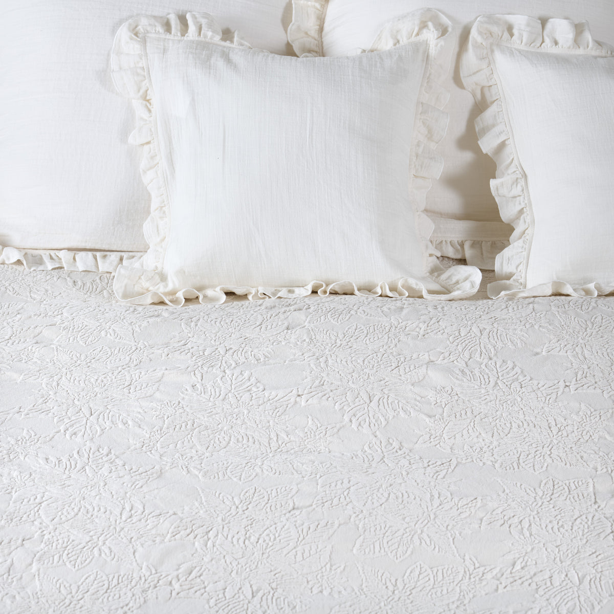 couvre lit adele coloris lin #Couleur_BEIGE LIN