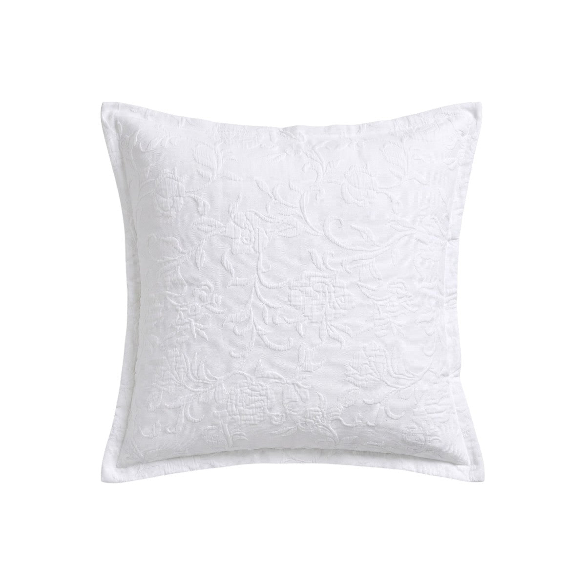 Taie d'oreiller Plume de Coton - Piqué de coton jacquard