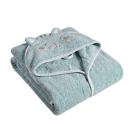 Cape de bain Les Petits Félins - Coton 450g/m²