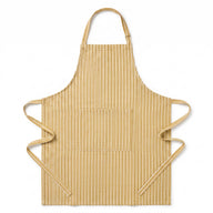 Tablier Sous l’Olivier - Coton lavé tissé teint - réglable #Couleur_JAUNE