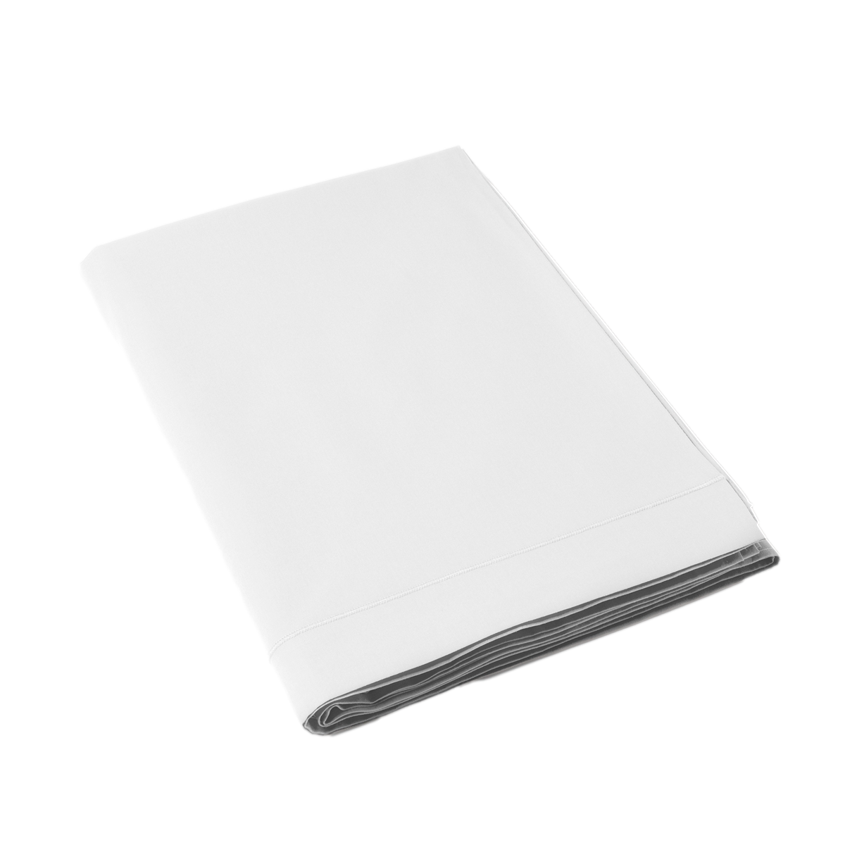 Drap Plat Coton 57 fils Nouvelle gamme Blanc | Linge de lit | Tradition des Vosges #Couleur_BLANC