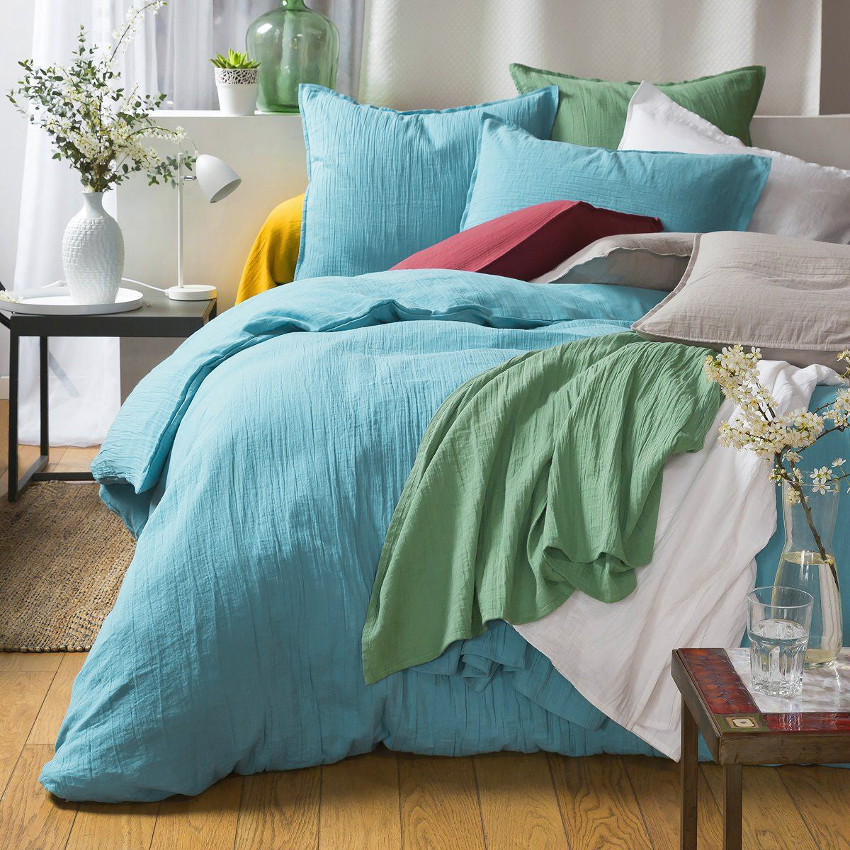 Taie Traversin Gaze De Coton | Linge de lit | Tradition des Vosges