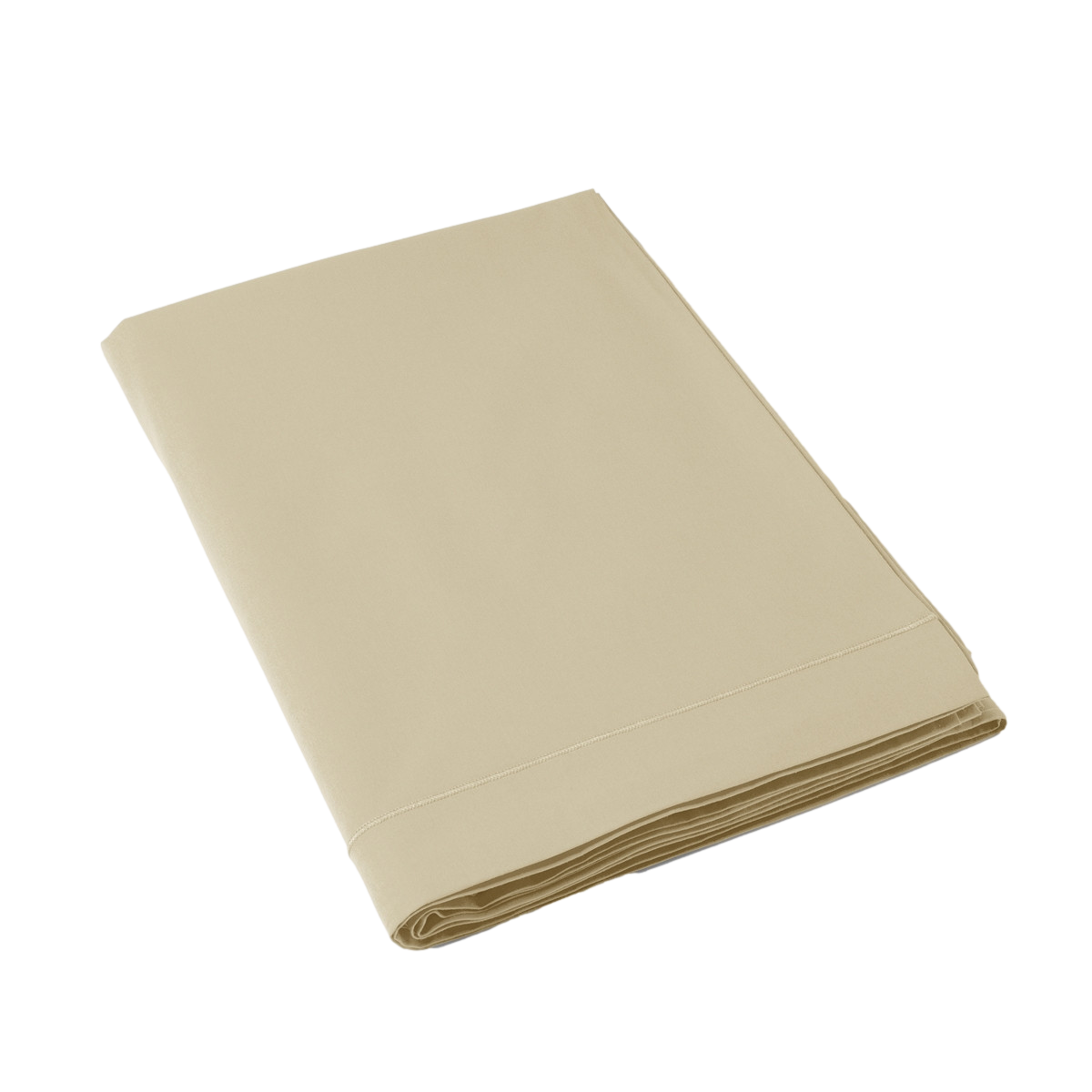 Drap Uni Percale - Lin #Couleur_BEIGE LIN