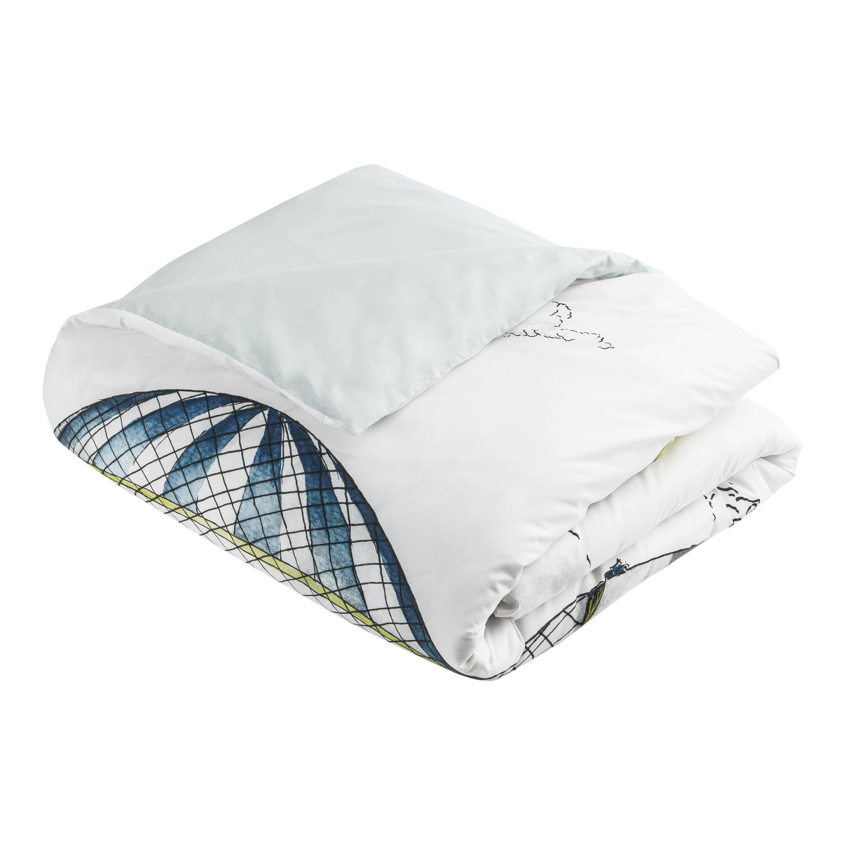 Housse Couette Envol Nouvelle gamme Percale Enfant | Linge de lit | Tradition des Vosges