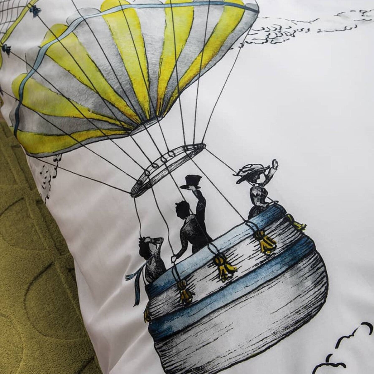 Housse Couette Envol Nouvelle gamme Percale Enfant | Linge de lit | Tradition des Vosges