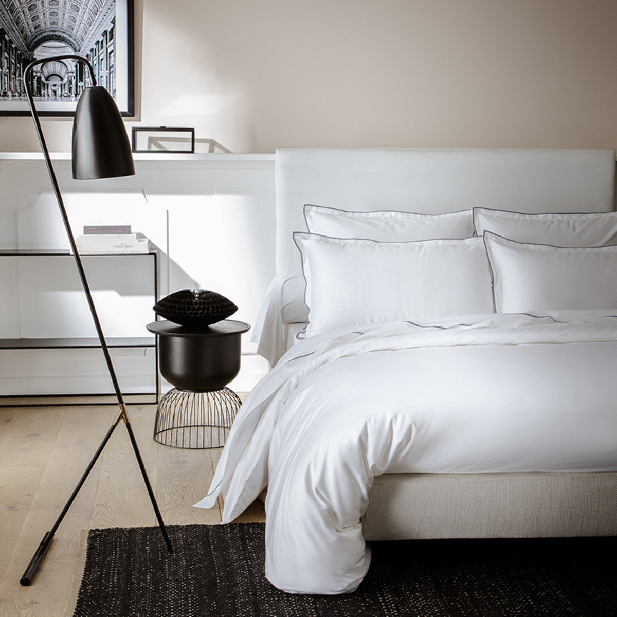 Housse Couette Opium - Blanc #Couleur_BLANC