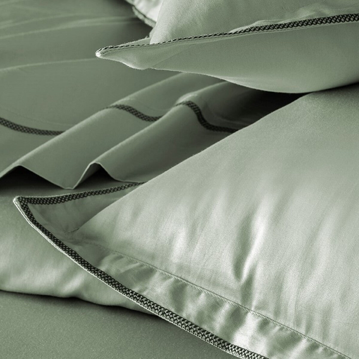 Taie Oreiller Opium - Sauge #Couleur_SAUGE