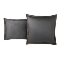 Taie Oreiller Opium - Anthracite #Couleur_GRIS ANTHRACITE 