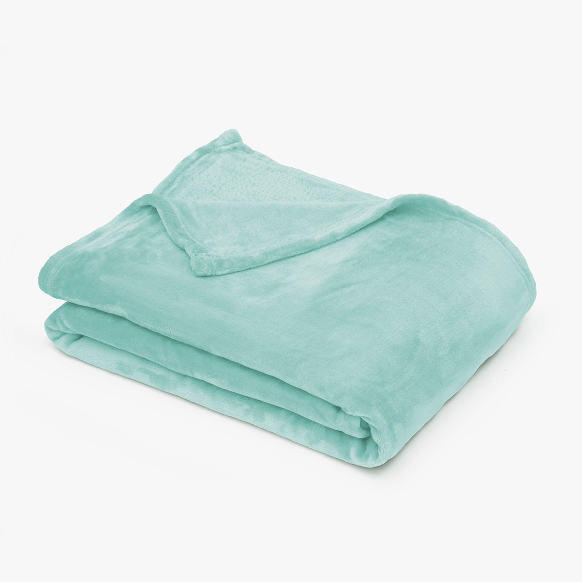 Plaid Polyester - Turquoise #Couleur_TURQUOISE