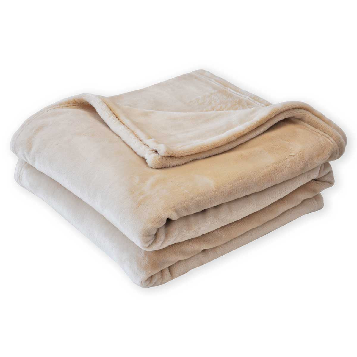 Plaid Polyester - Beige #Couleur_BEIGE