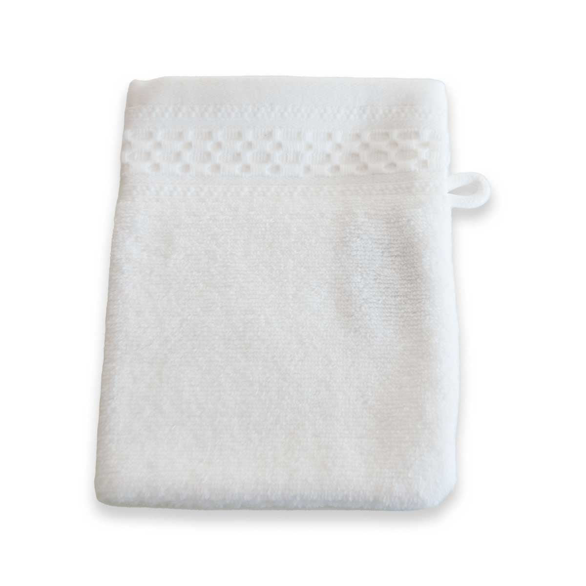 Gant De Toilette 500gr - Zero Twist - Blanc #Couleur_BLANC