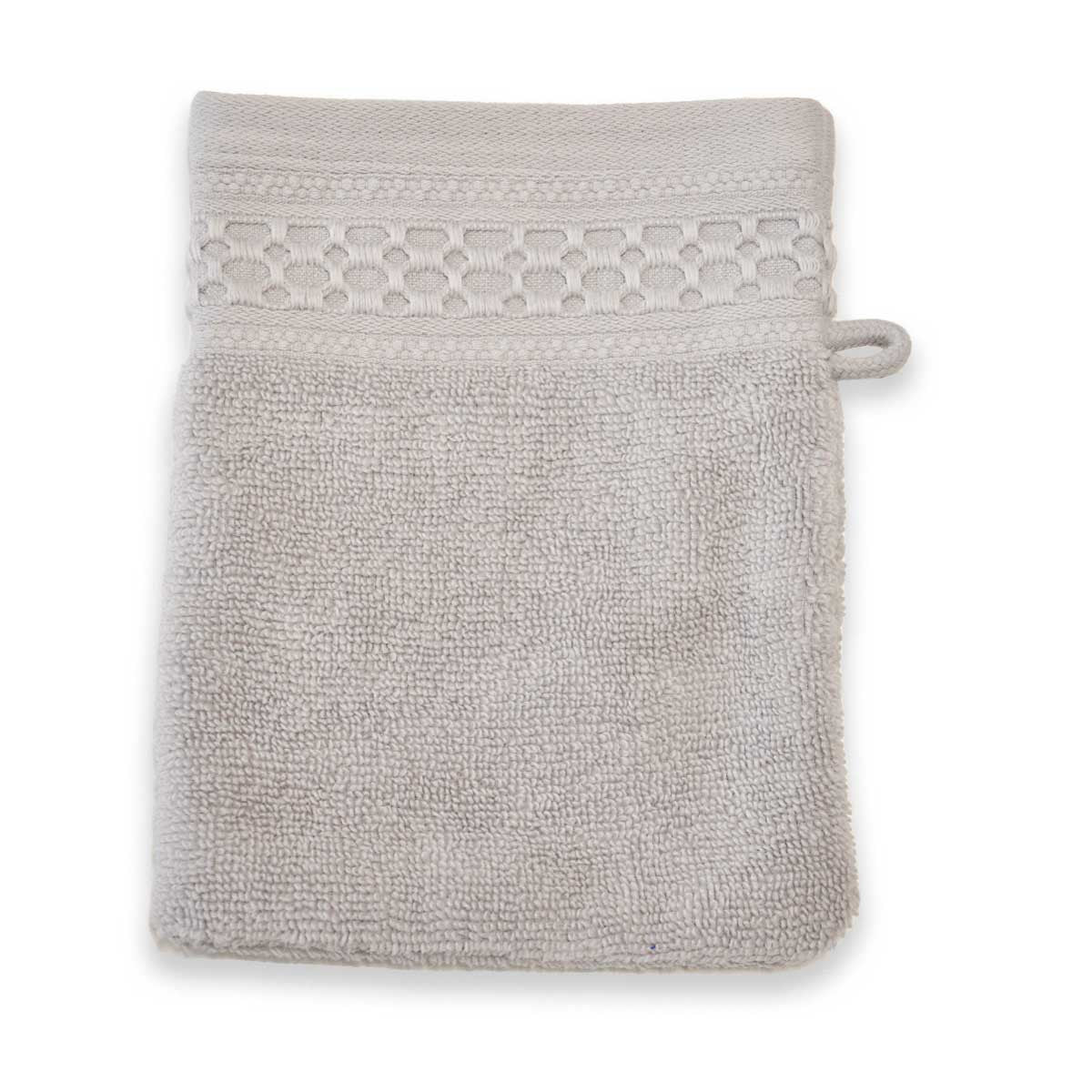 Gant De Toilette 500gr - Zero Twist - Gris #Couleur_GRIS