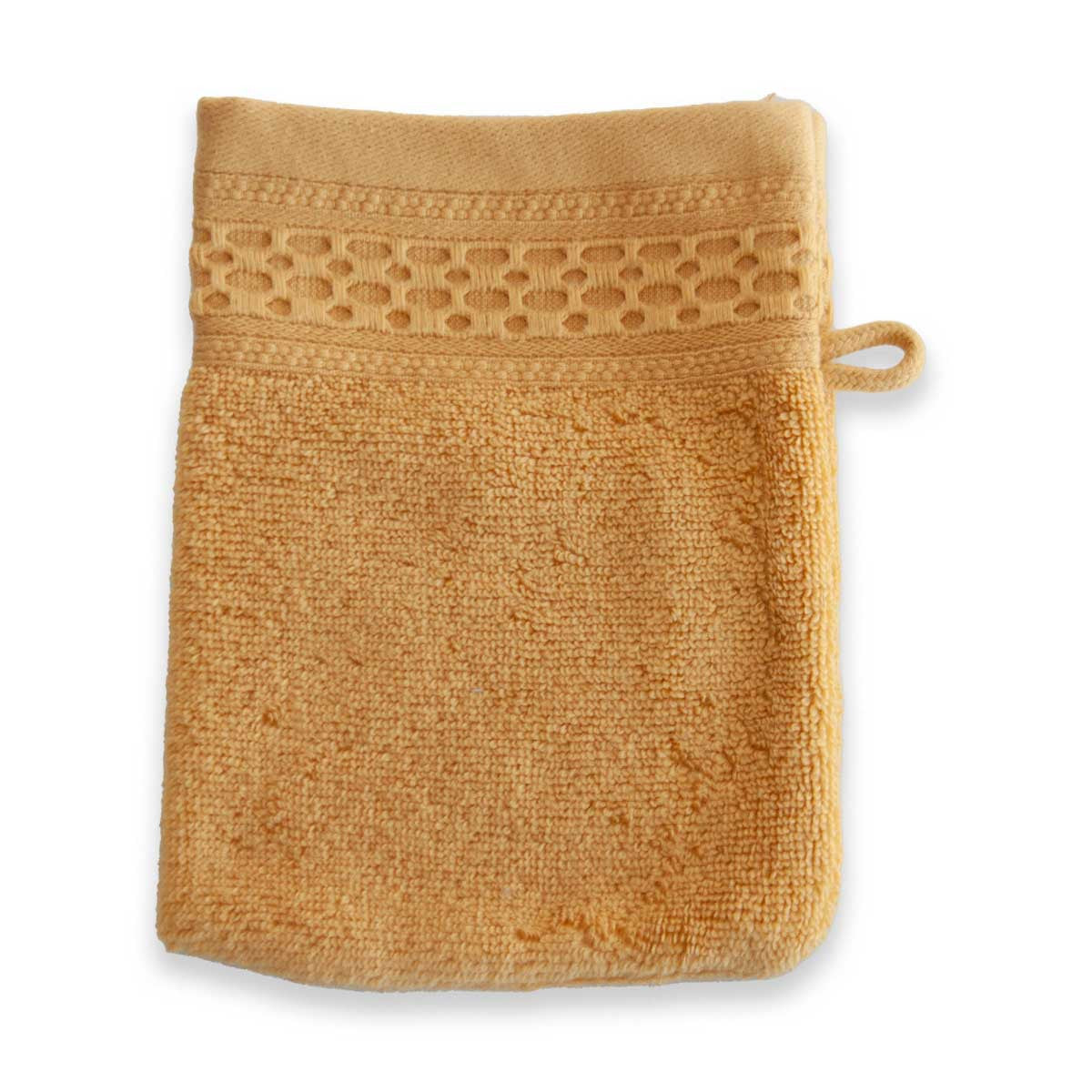 Gant De Toilette 500gr - Zero Twist - Moutarde #Couleur_MOUTARDE